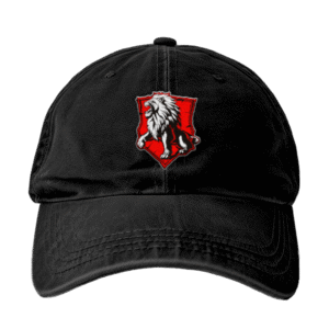 Embroidered Dad Cap: Lion