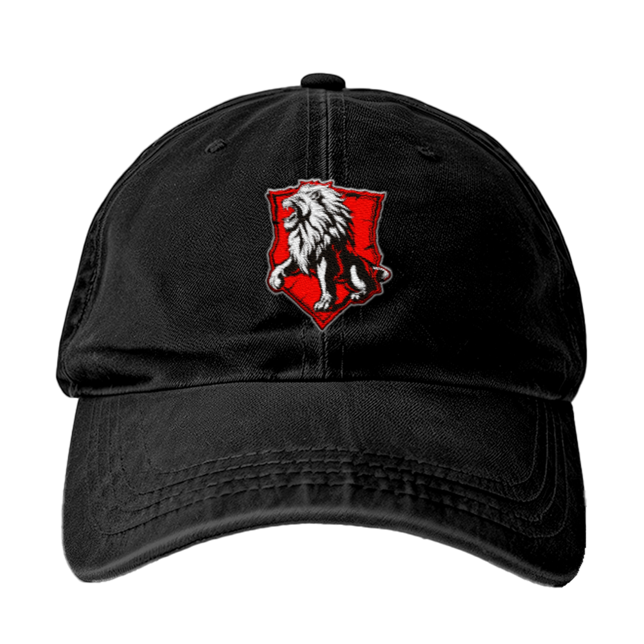 Embroidered Dad Cap: Lion
