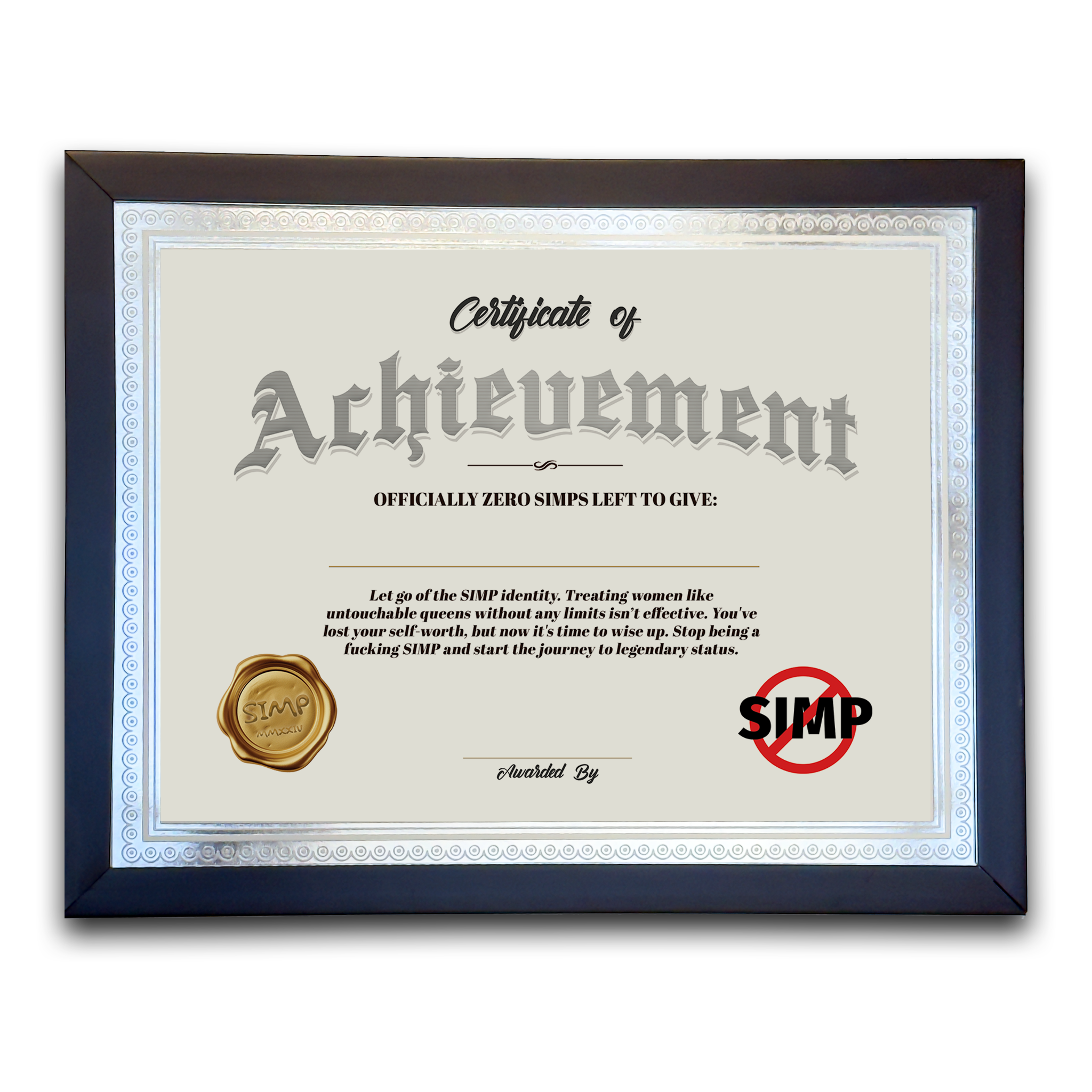 Achievement Certificate