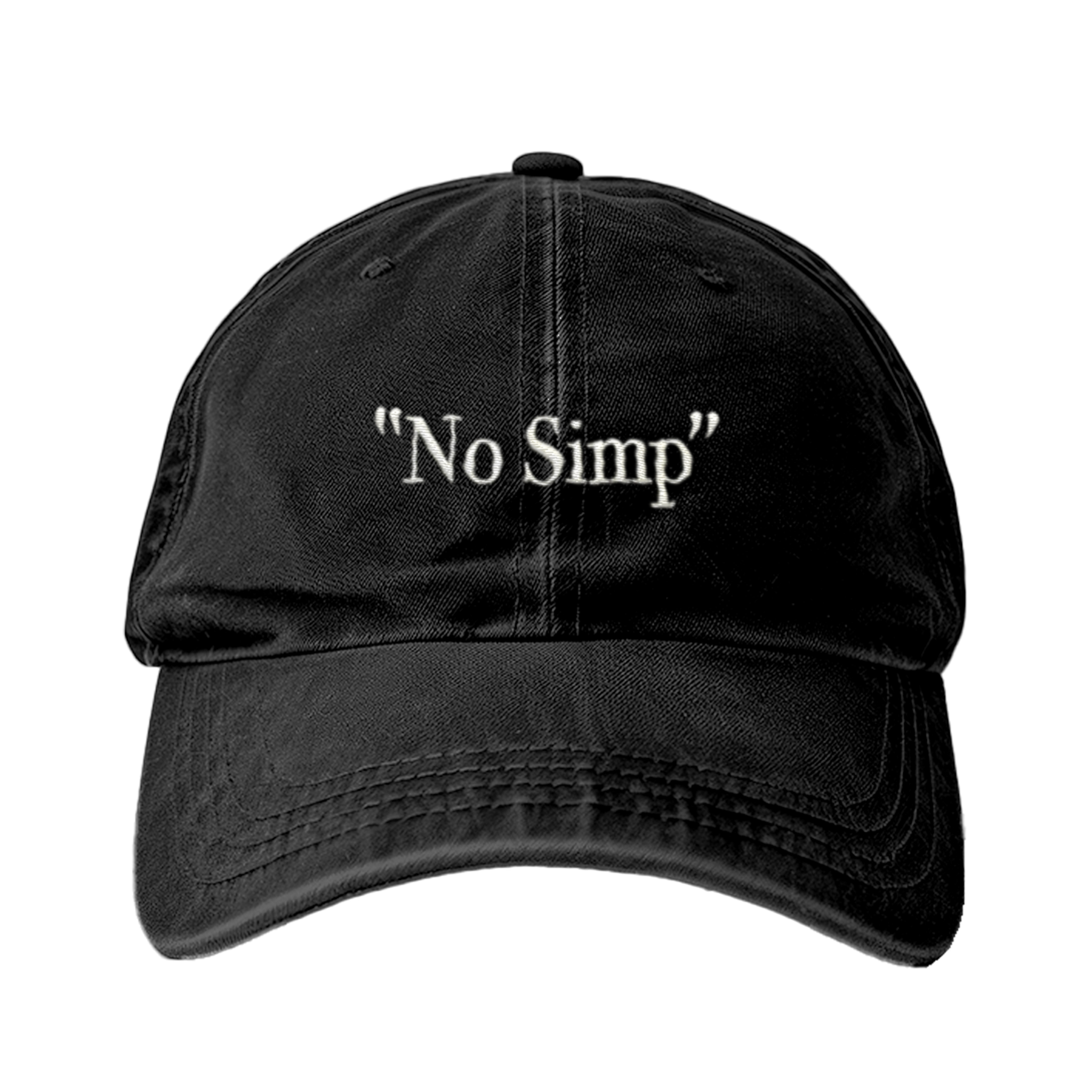 “No Simp” Embroidered Dad Cap