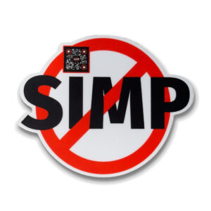 No Simp Sticker